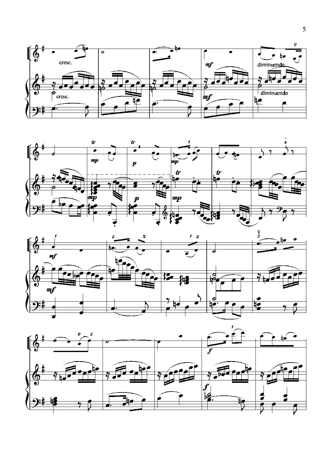 扑蝶舞曲（小提琴独奏+钢琴伴奏）