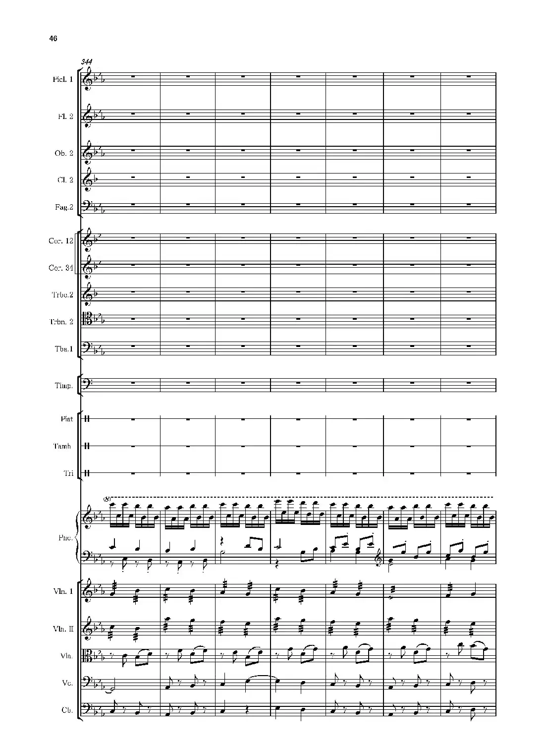 第二钢琴协奏曲(第一·二·三乐章)(管弦乐作品)