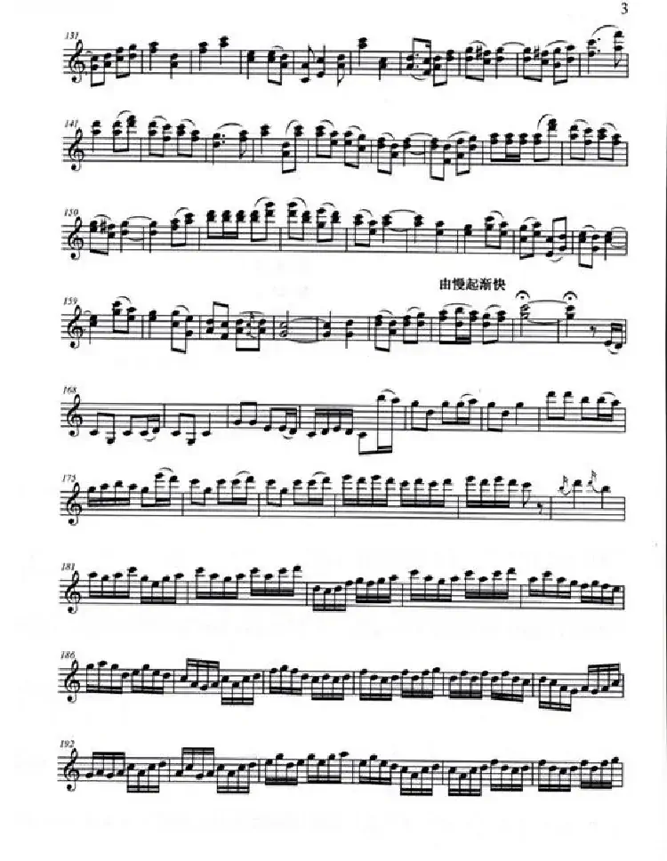 节日欢歌(小提琴齐奏)