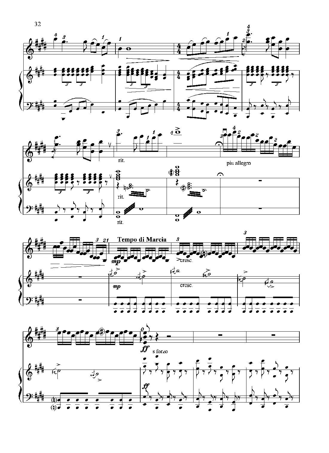 满江红幻想曲（小提琴+钢琴）