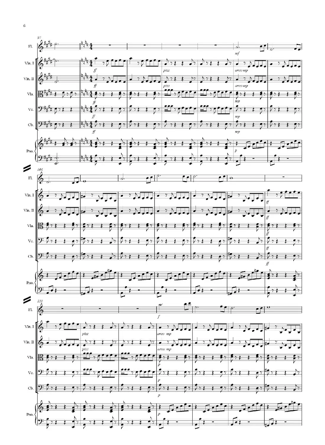 漫·跃(器乐合奏总谱)