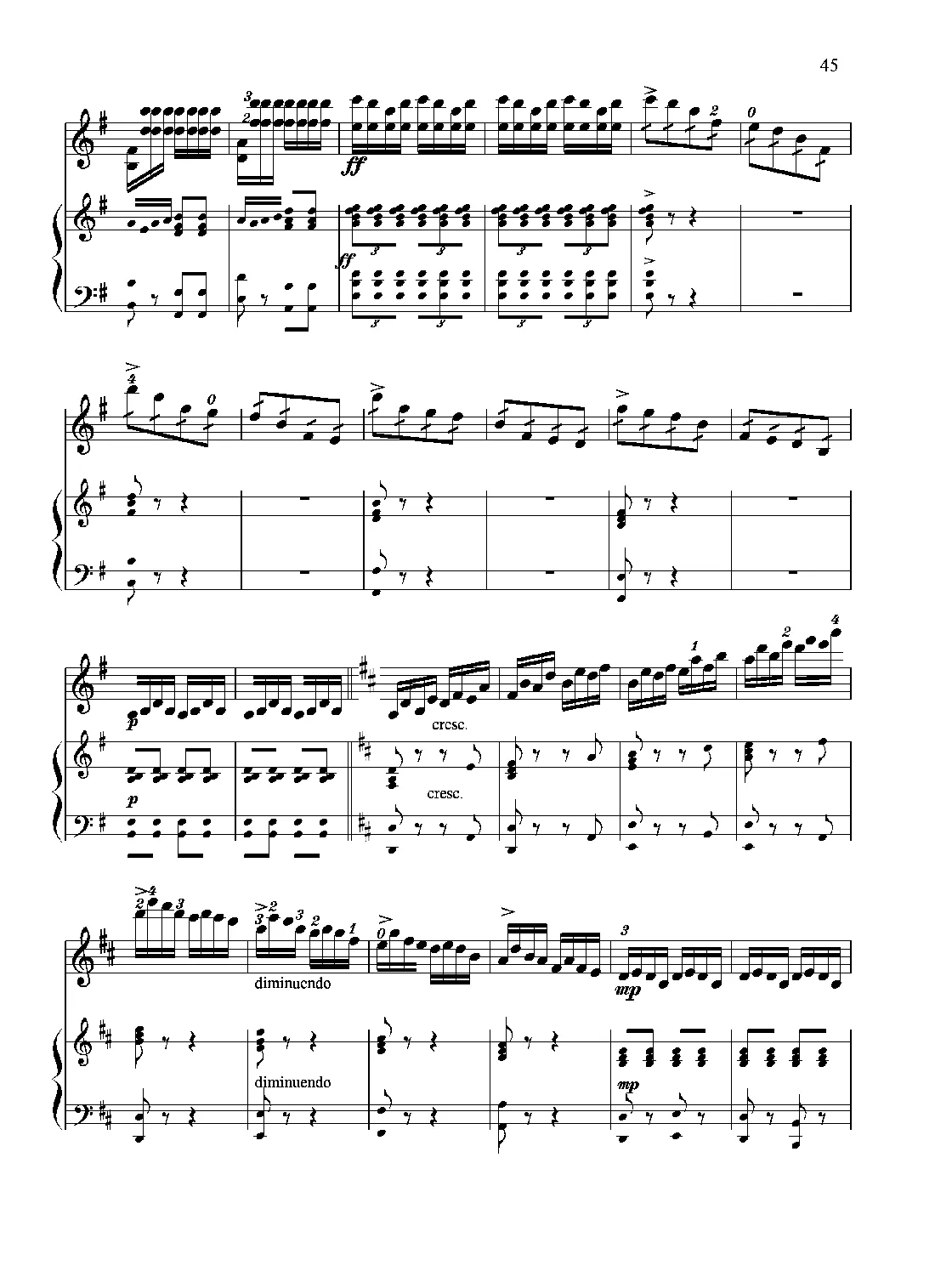 满江红幻想曲（小提琴+钢琴）