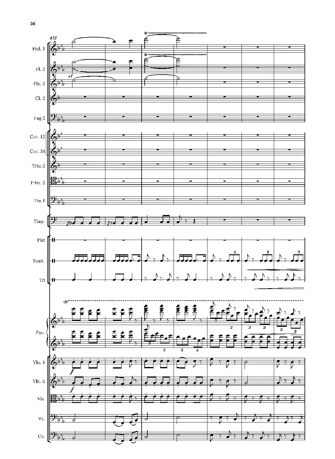 第二钢琴协奏曲(第一·二·三乐章)(管弦乐作品)