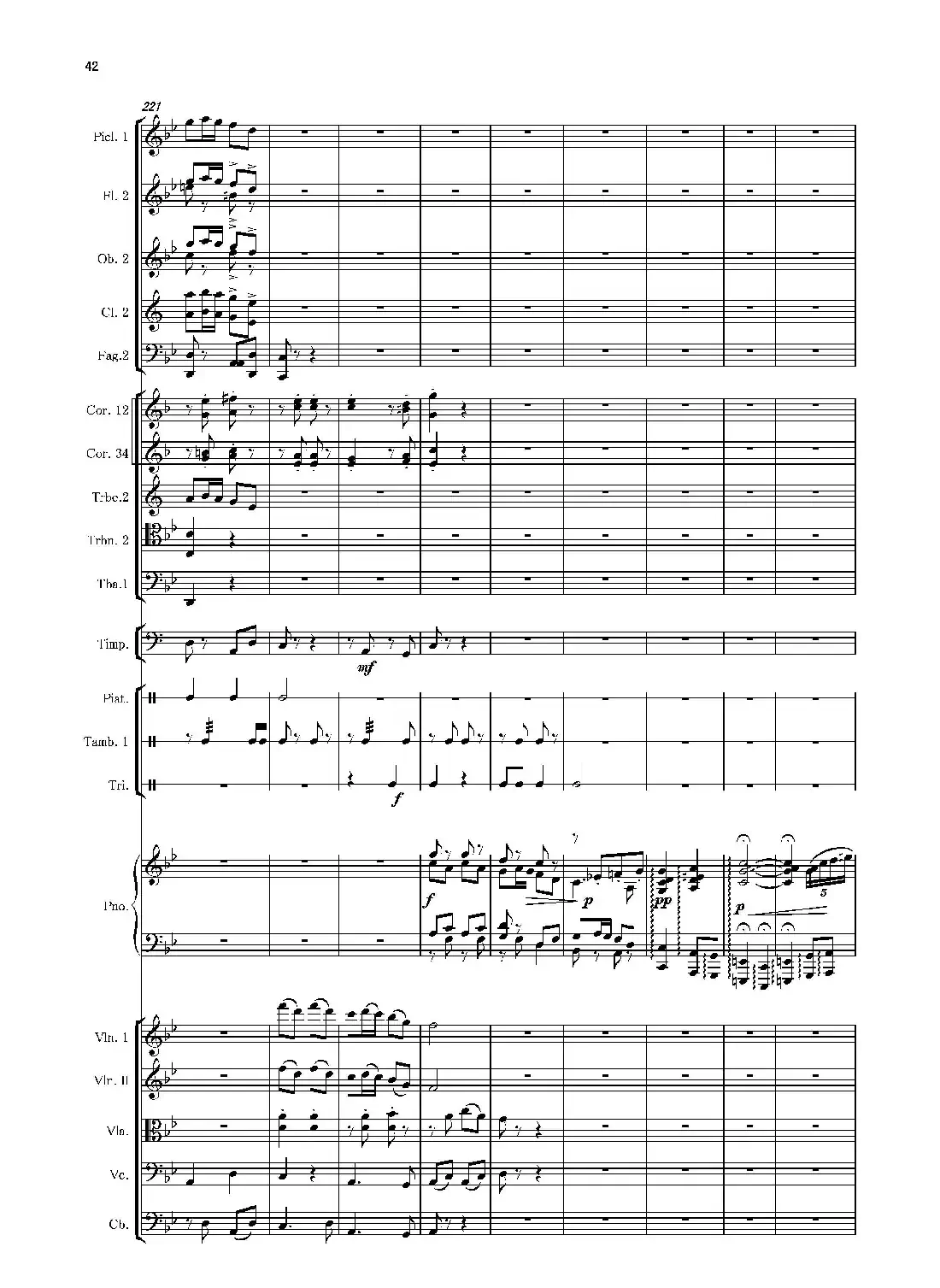 第二钢琴协奏曲(第一·二·三乐章)(管弦乐作品)