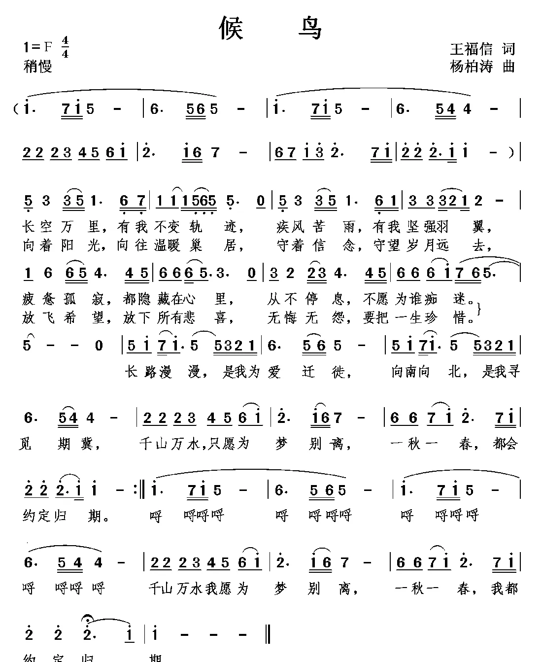 候鸟