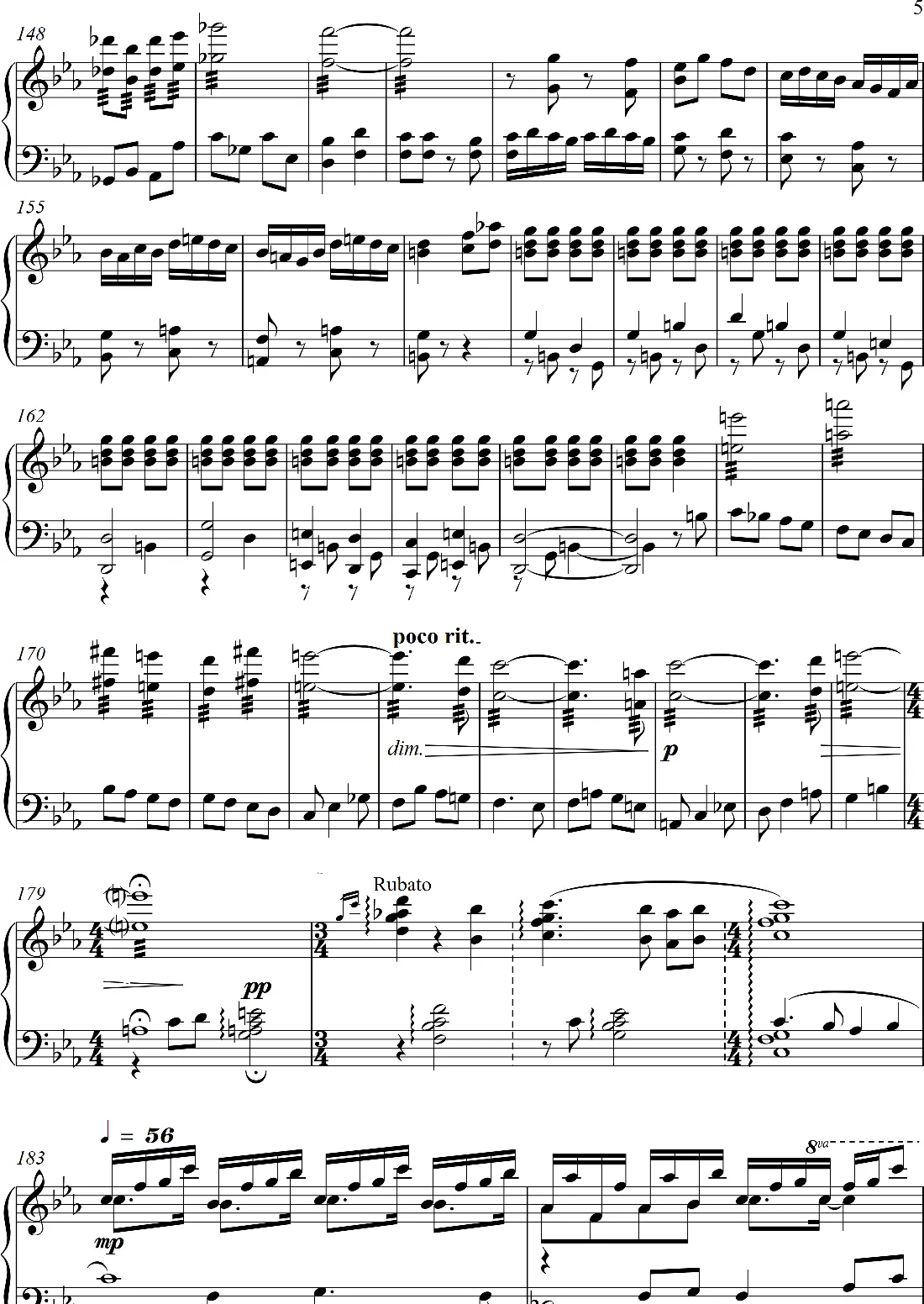 第23钢琴奏鸣曲“高甲缘”Piano Sonata No·23（三个乐章）