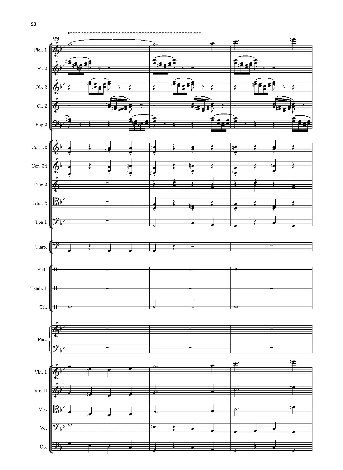 第二钢琴协奏曲(第一·二·三乐章)(管弦乐作品)