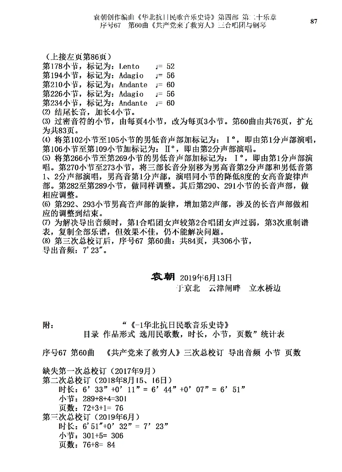 序号67第60曲《共产党来了救穷人》三合唱团与钢琴》