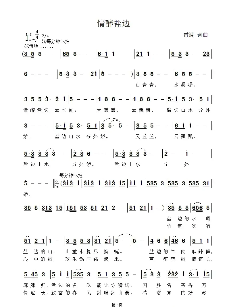 情醉盐边