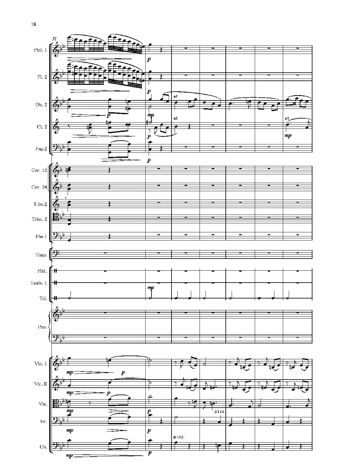 第二钢琴协奏曲(第一·二·三乐章)(管弦乐作品)