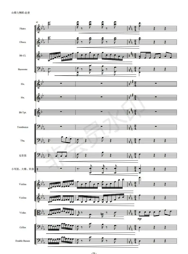 河南民歌组曲（第三乐章）