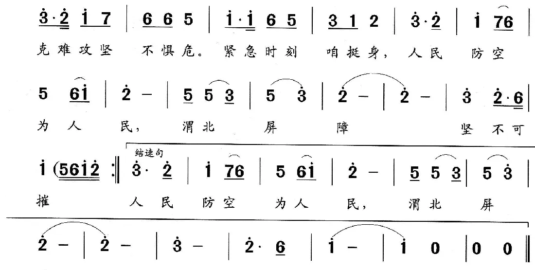 渭北屏障坚不可摧