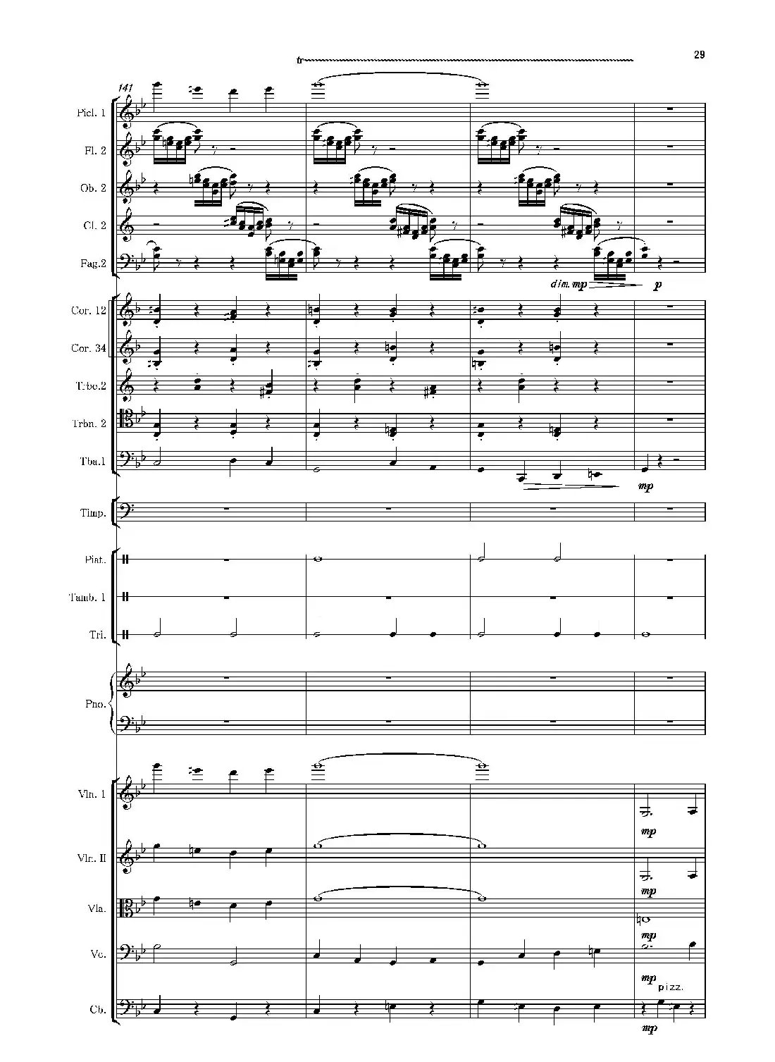 第二钢琴协奏曲(第一·二·三乐章)(管弦乐作品)