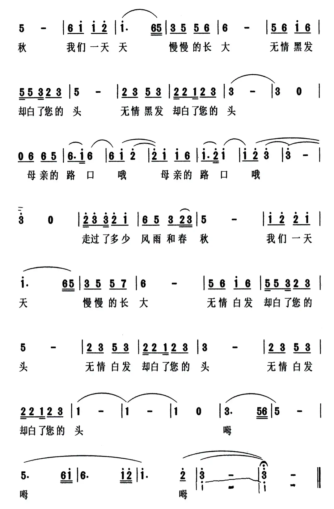 母亲的路口