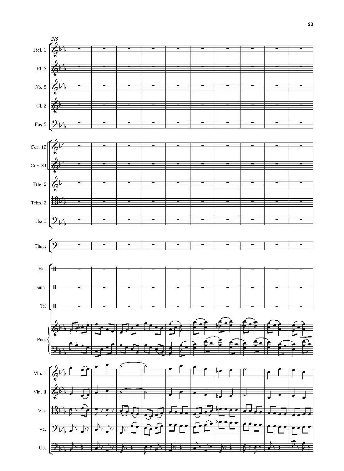 第二钢琴协奏曲(第一·二·三乐章)(管弦乐作品)