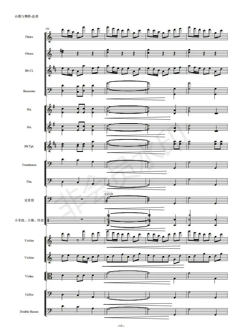 河南民歌组曲（第三乐章）