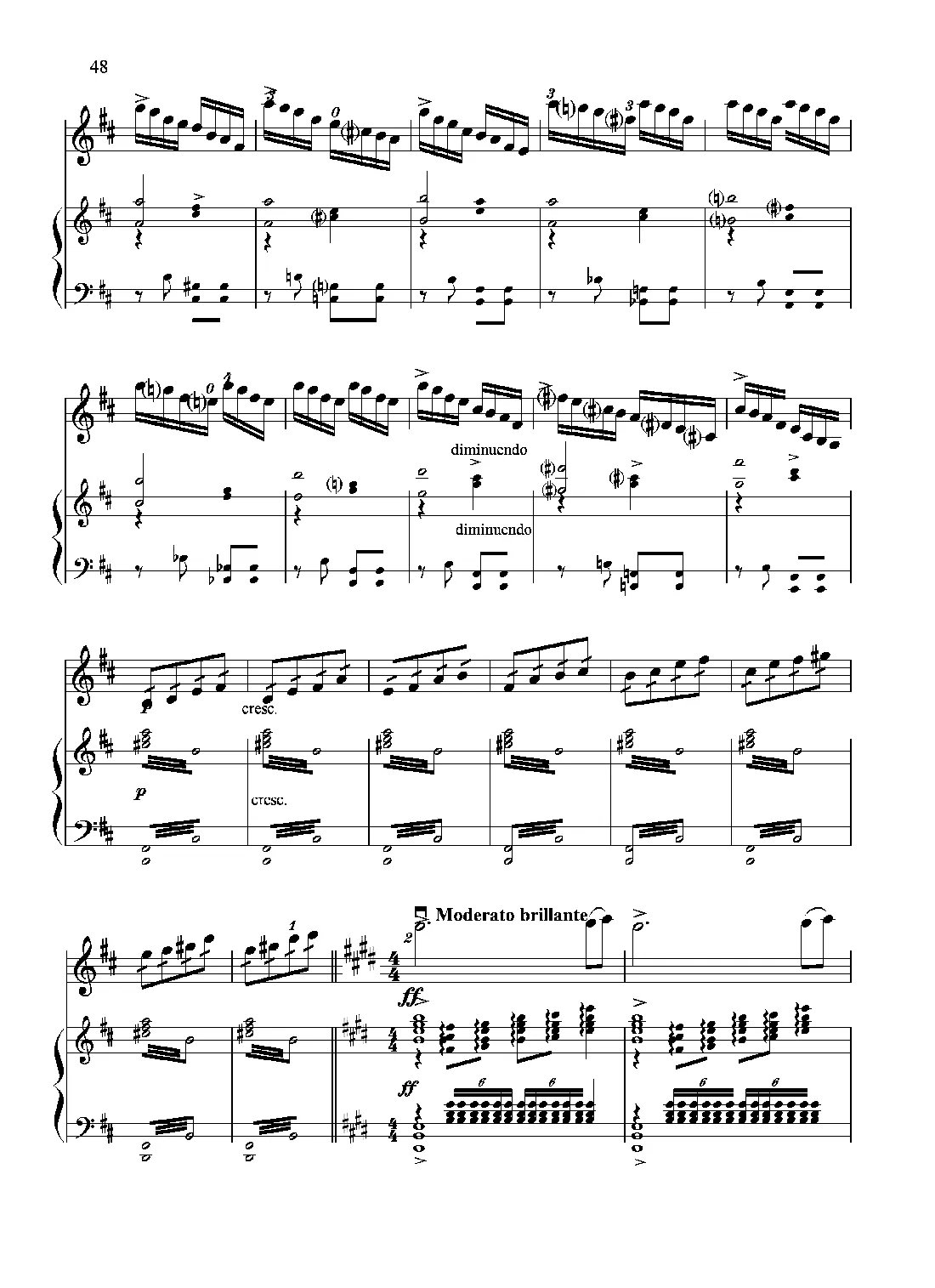 满江红幻想曲（小提琴+钢琴）