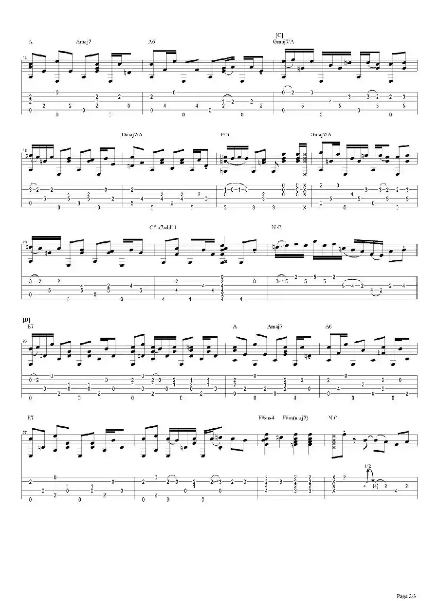 tommy emmanuel：i go to rio（指弹吉他）