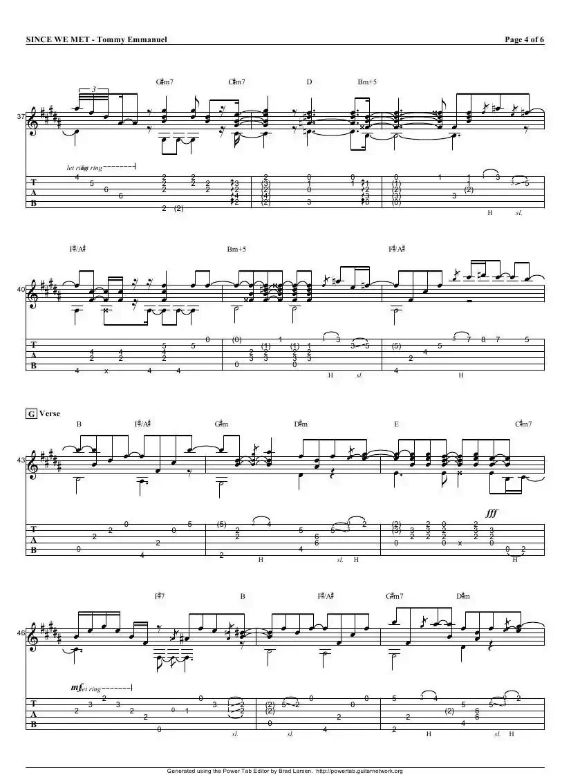 tommy emmanuel：since we met（指弹吉它）