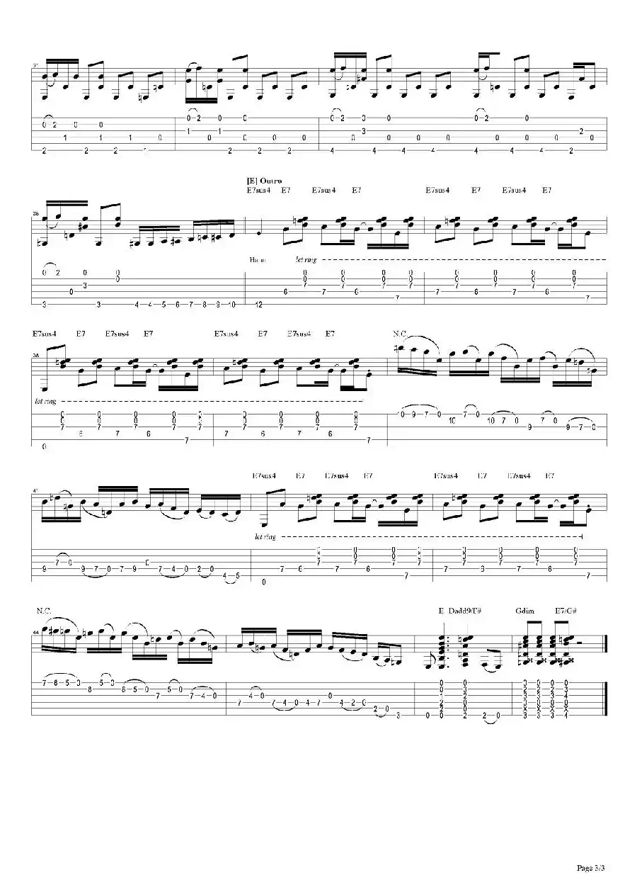 tommy emmanuel：i go to rio（指弹吉他）