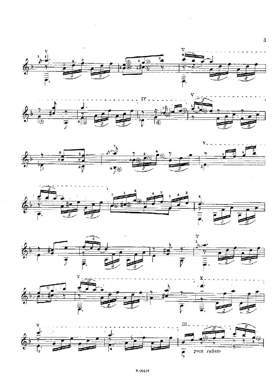 Torre Bermeja(Serenata)-2（古典吉他）