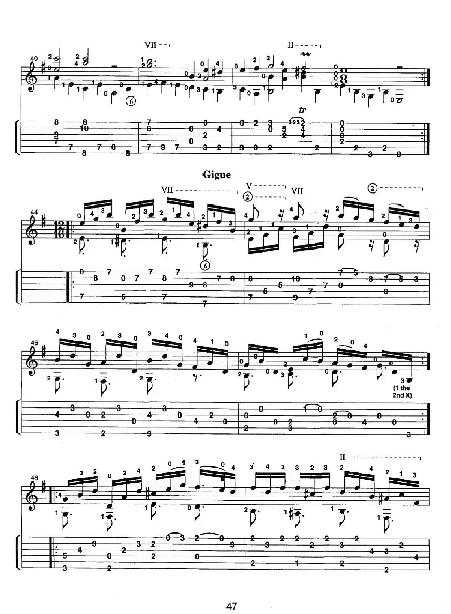 古典吉他：From the Dance（Suite No.11）