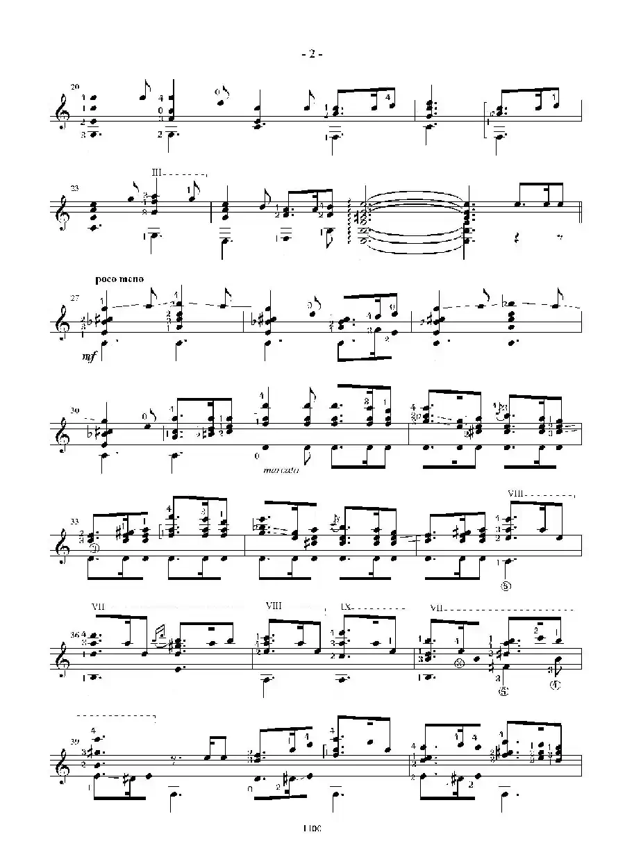 Op.47 Nr.2 Suite Espanola(Canaluna)（古典吉他）