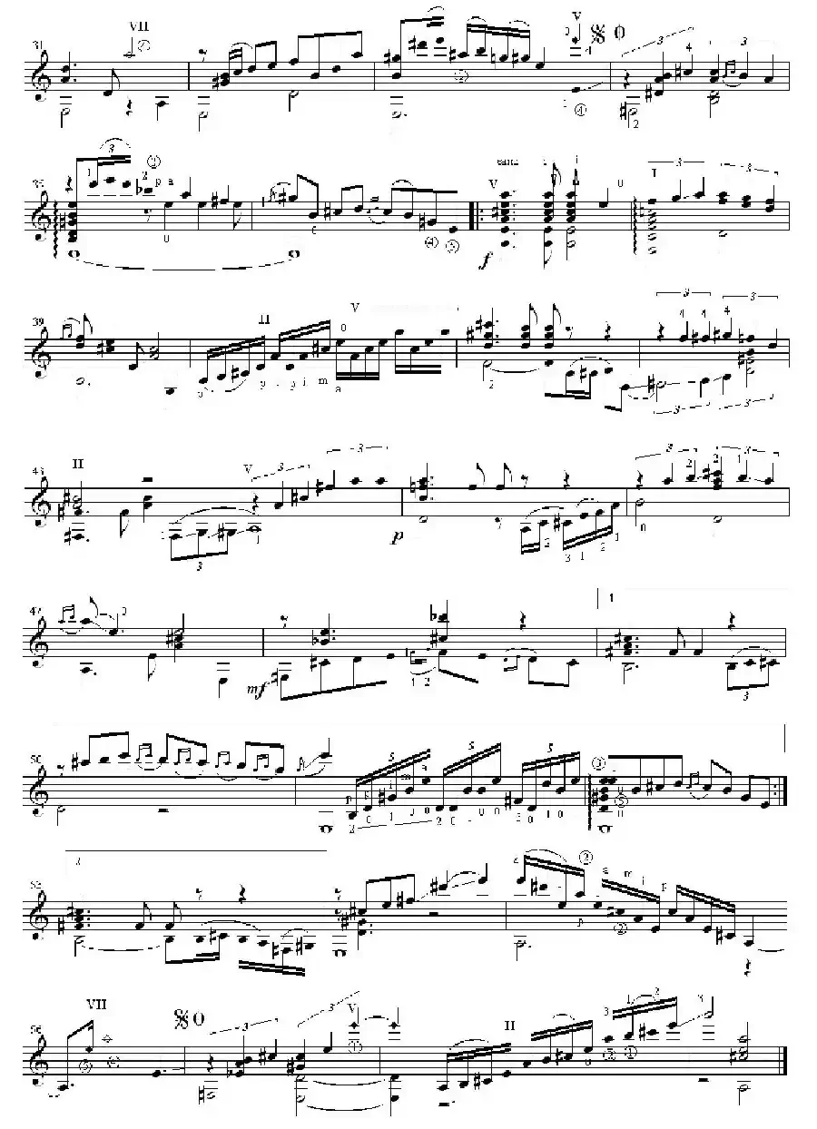 Kofanov Tango（探戈-随想曲）（古典吉他）