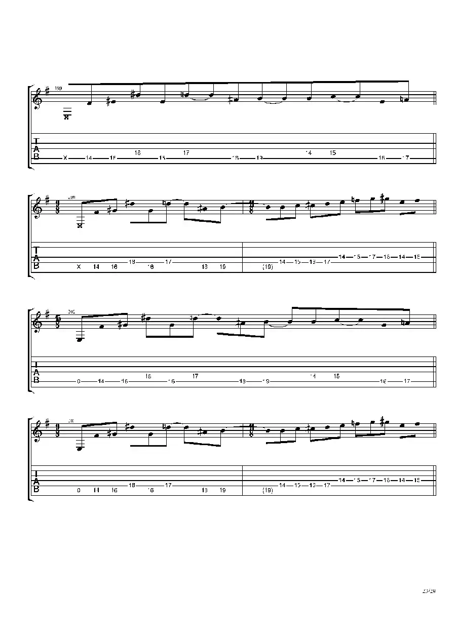 The Dance Of Eternity（吉他独奏）
