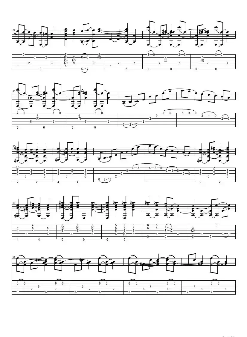 tommy emmanuel：the welsh tornado（指弹吉它）