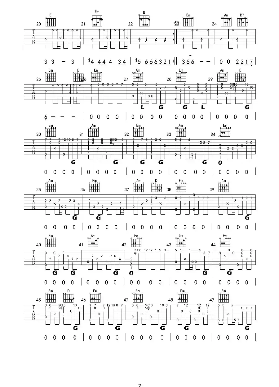 sealed with a kiss（深蓝雨吉他版）