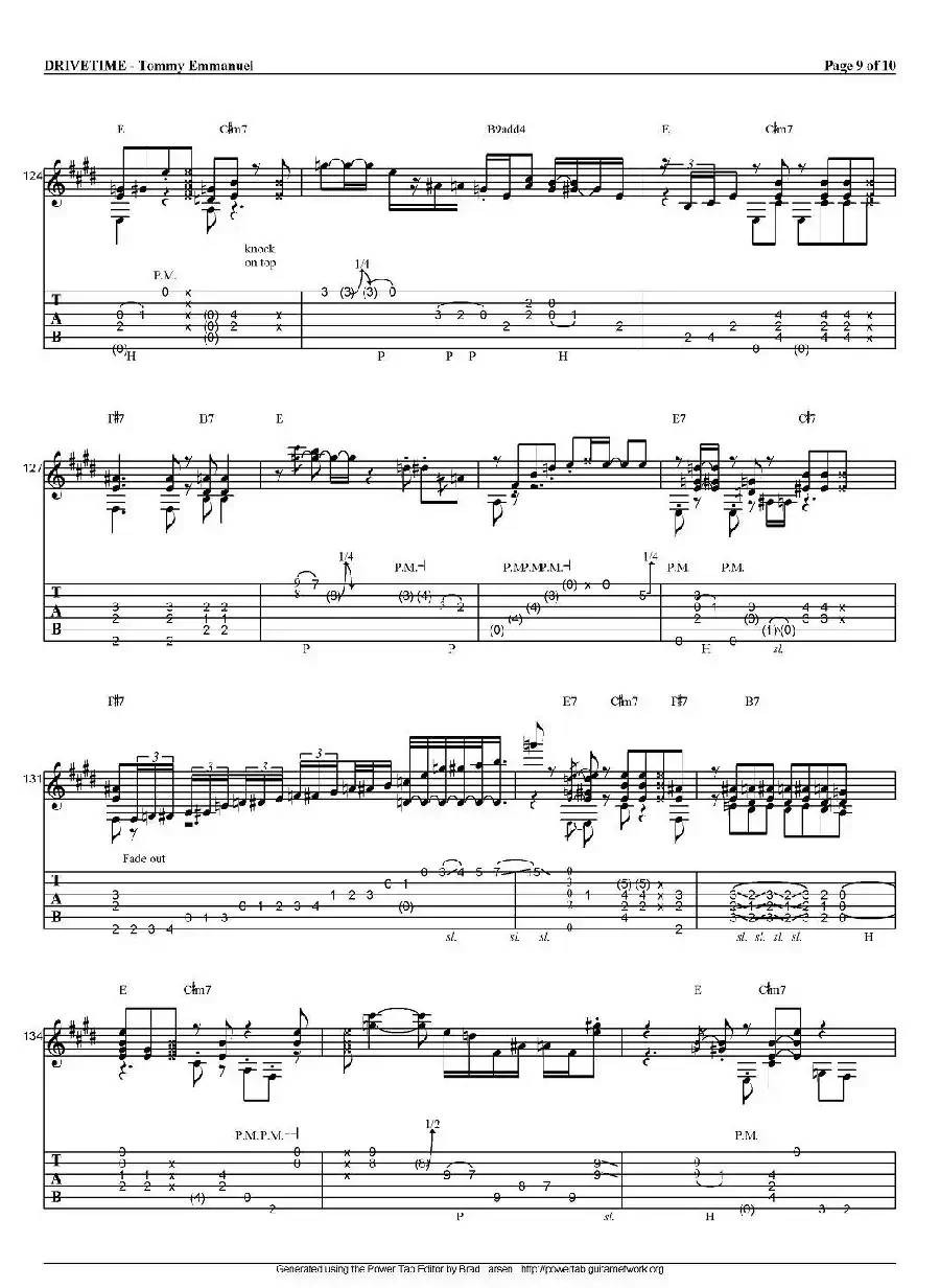 tommy emmanuel：drivetime（指弹吉他）