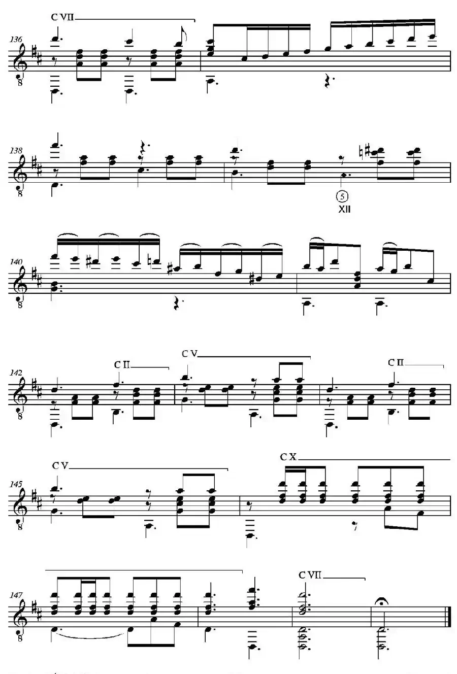 FANTASIA(Sobre motivos de la Traviata de Giuseppe Verdi)（古典吉他）