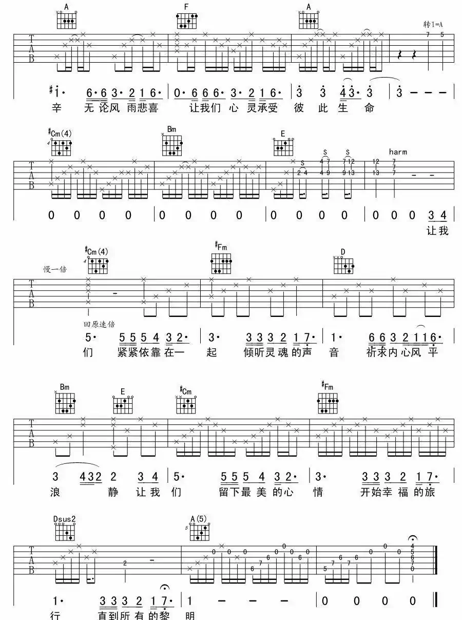 依靠（高旗词曲、不插电版）