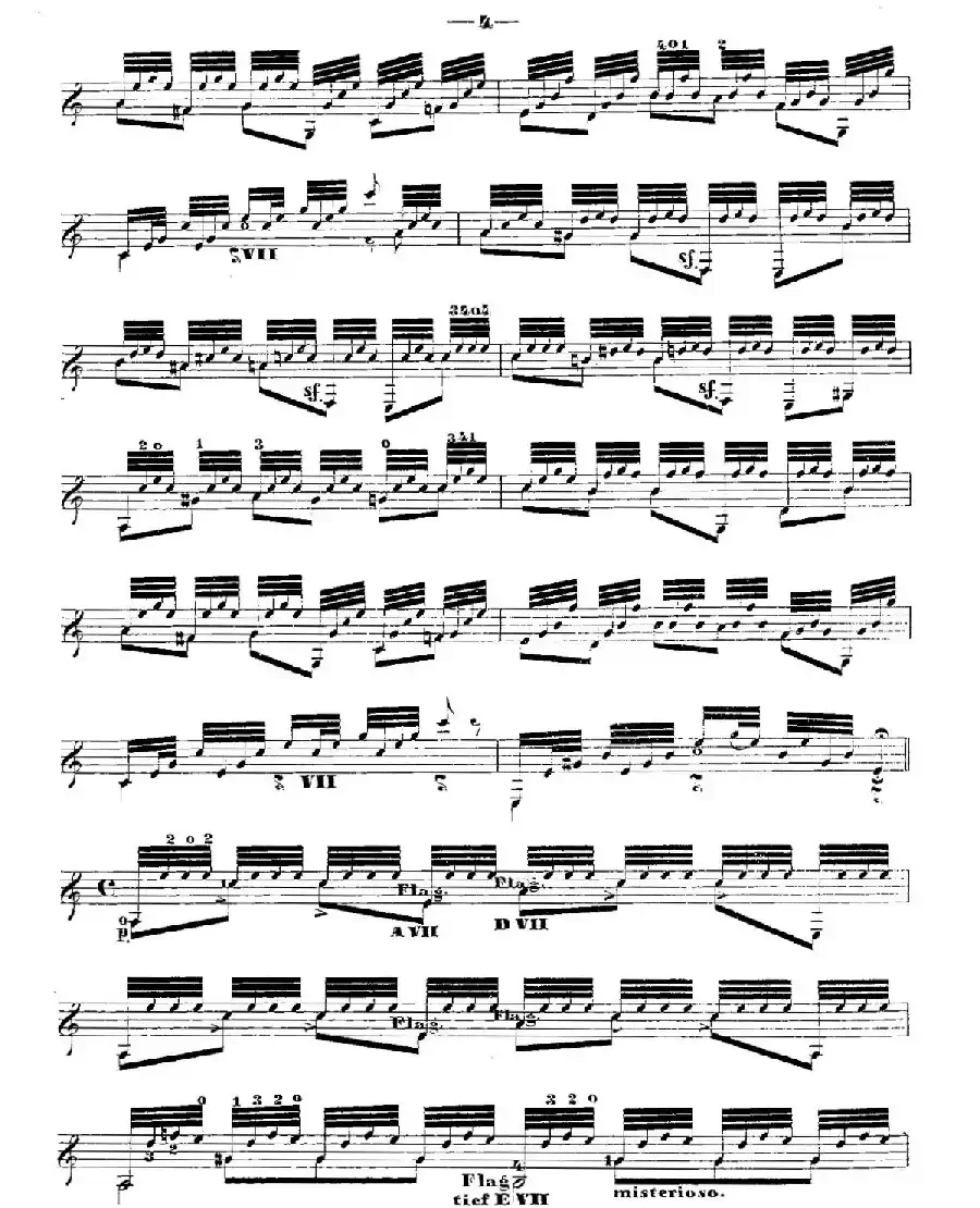 ​梅尔兹-—韦伯主题变奏随想曲 Op.50（古典吉他）