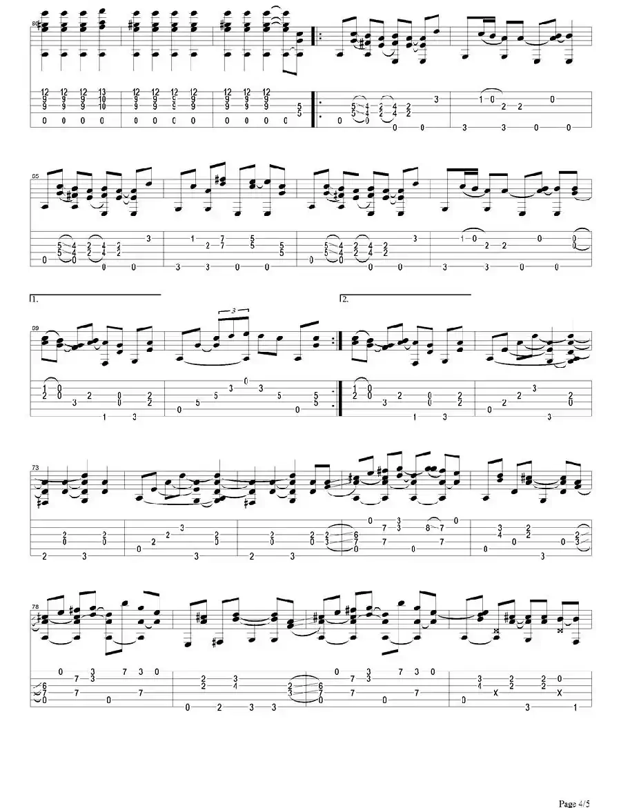 tommy emmanuel：old town（指弹吉他）