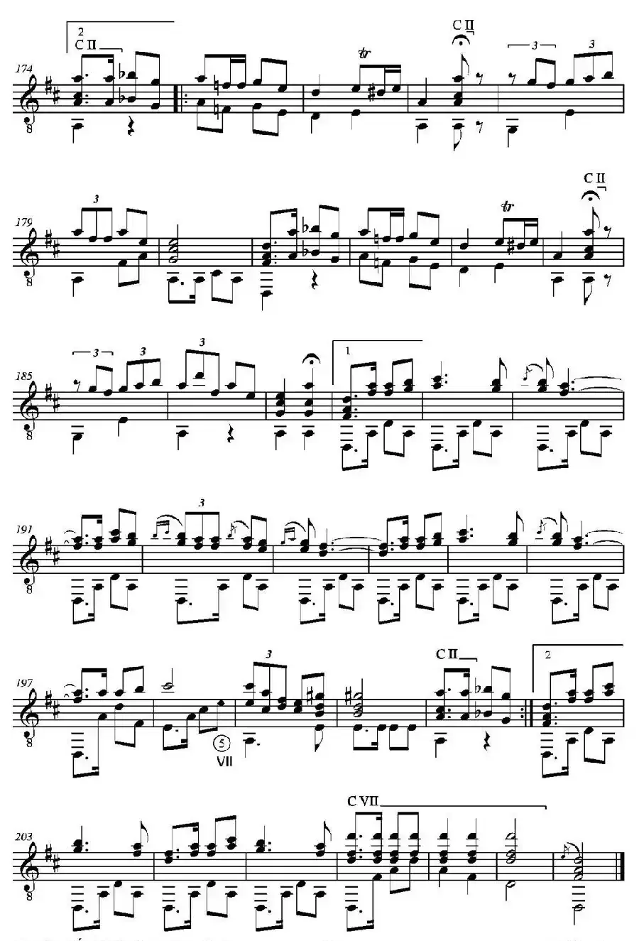FANTASIA(Sobre motivos de la Zarzuela Marina de Juan Emilio Arrieta)（古典吉他）