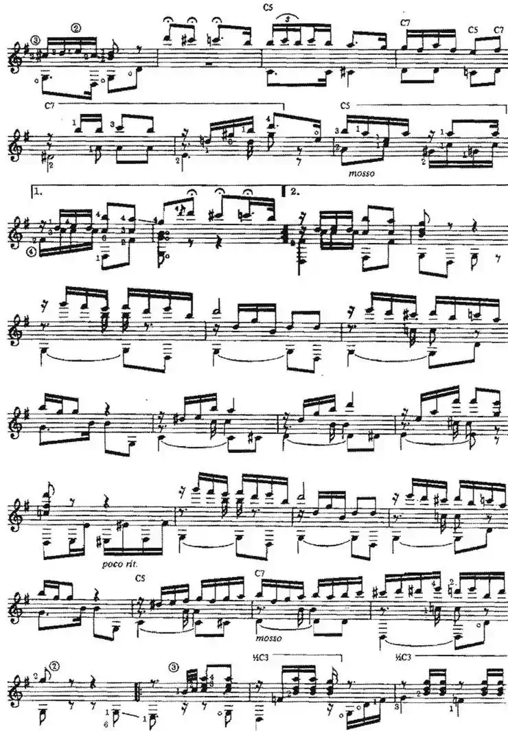 Tango No.2（古典吉他）