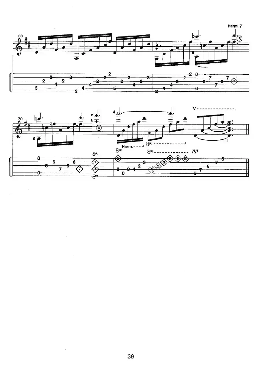 古典吉他：From the Dance（Clair de Lune）