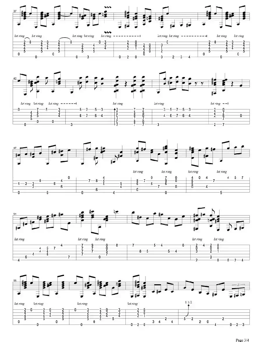tommy emmanuel：ol' brother hubbard version-2（指弹吉他）