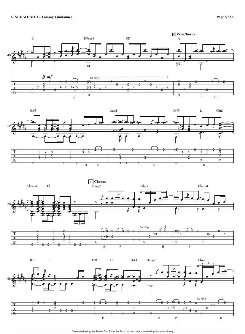 tommy emmanuel：since we met（指弹吉它）