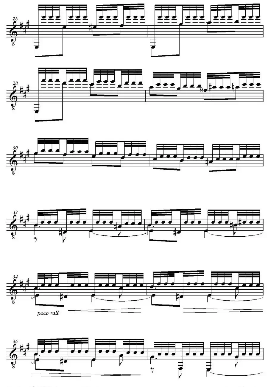 iSUENO!(Tremolo-Estudio A mi querido amigo el notable aficionado Dr.D.Severino G（古典吉他）