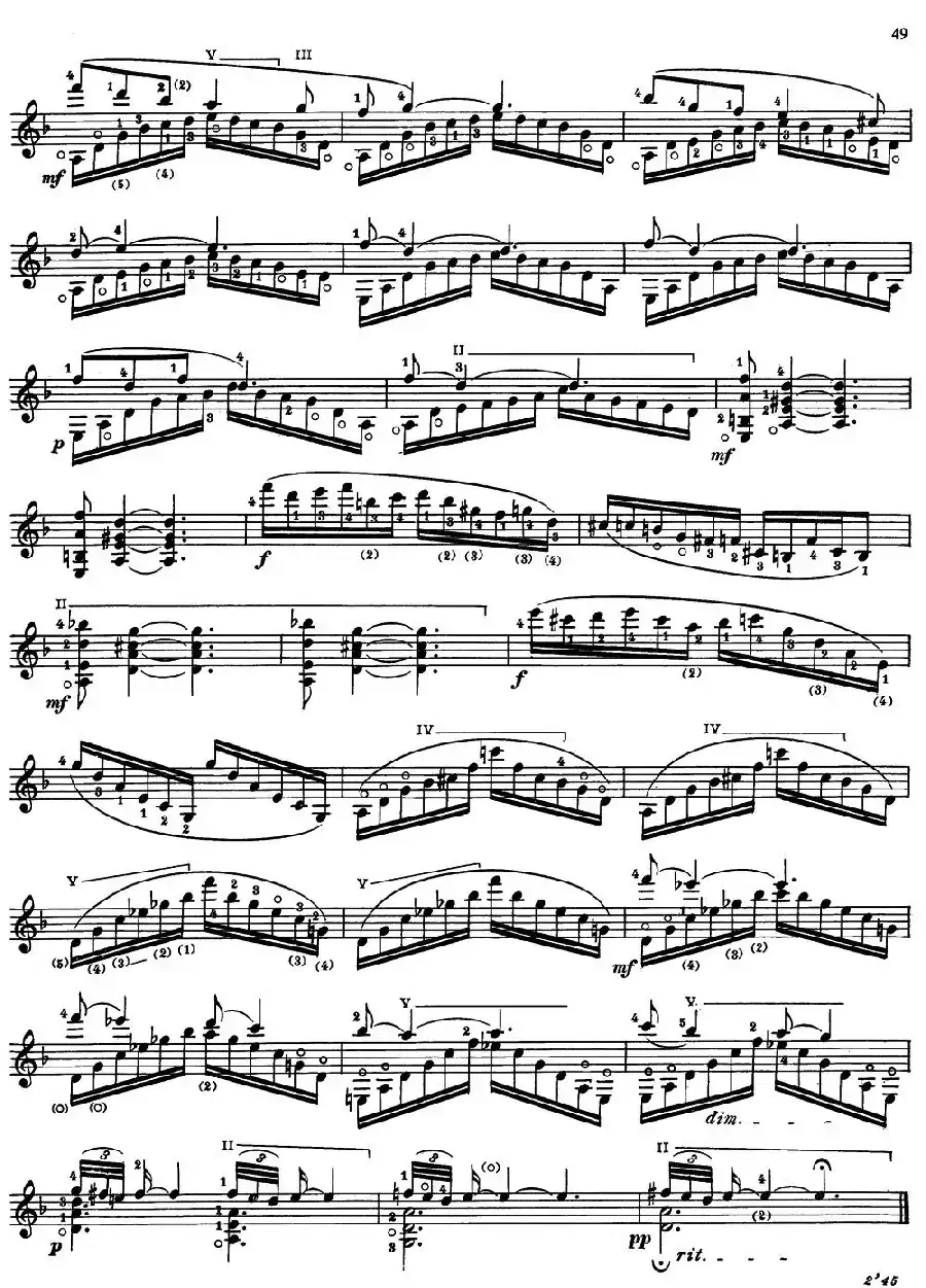 Joaquin Rodrigo Music for Guitar（罗德里戈吉他音乐P47-53）（古典吉他）
