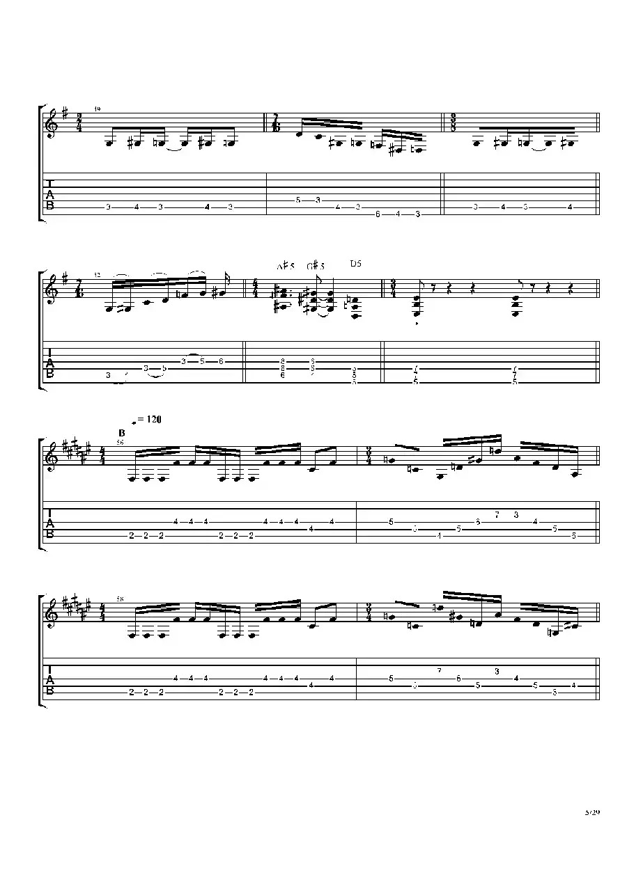 The Dance Of Eternity（吉他独奏）