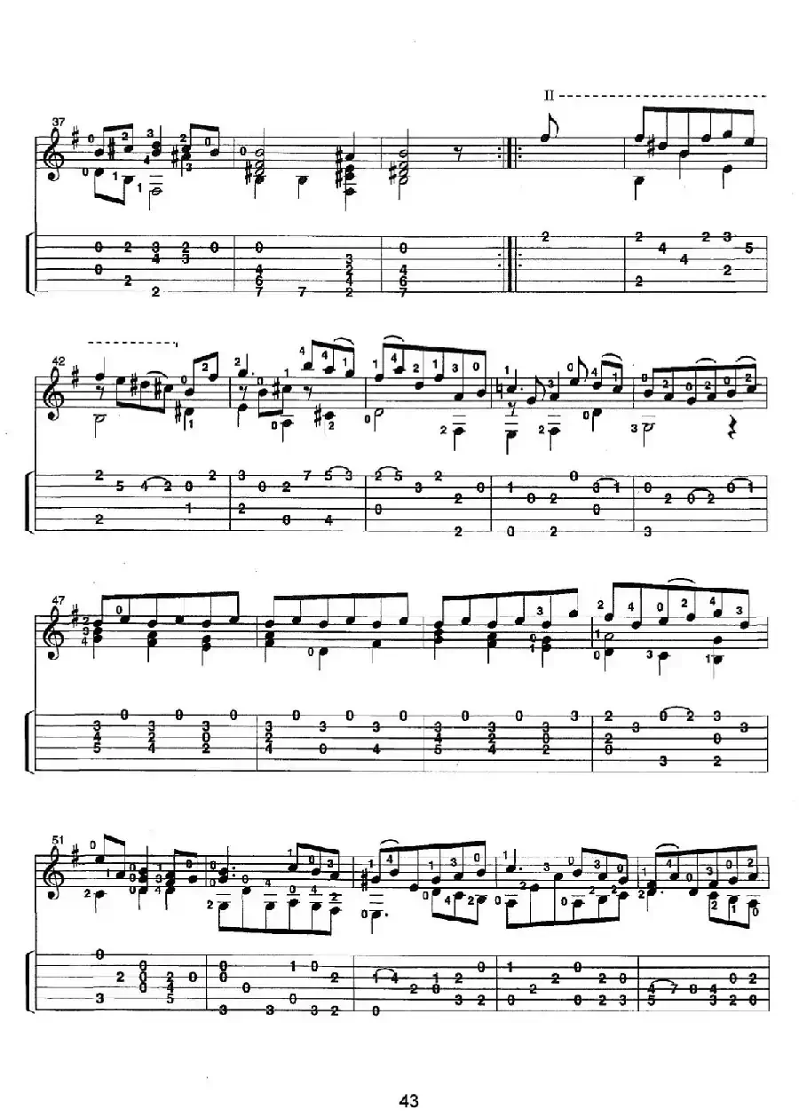 古典吉他：From the Dance（Suite No.11）