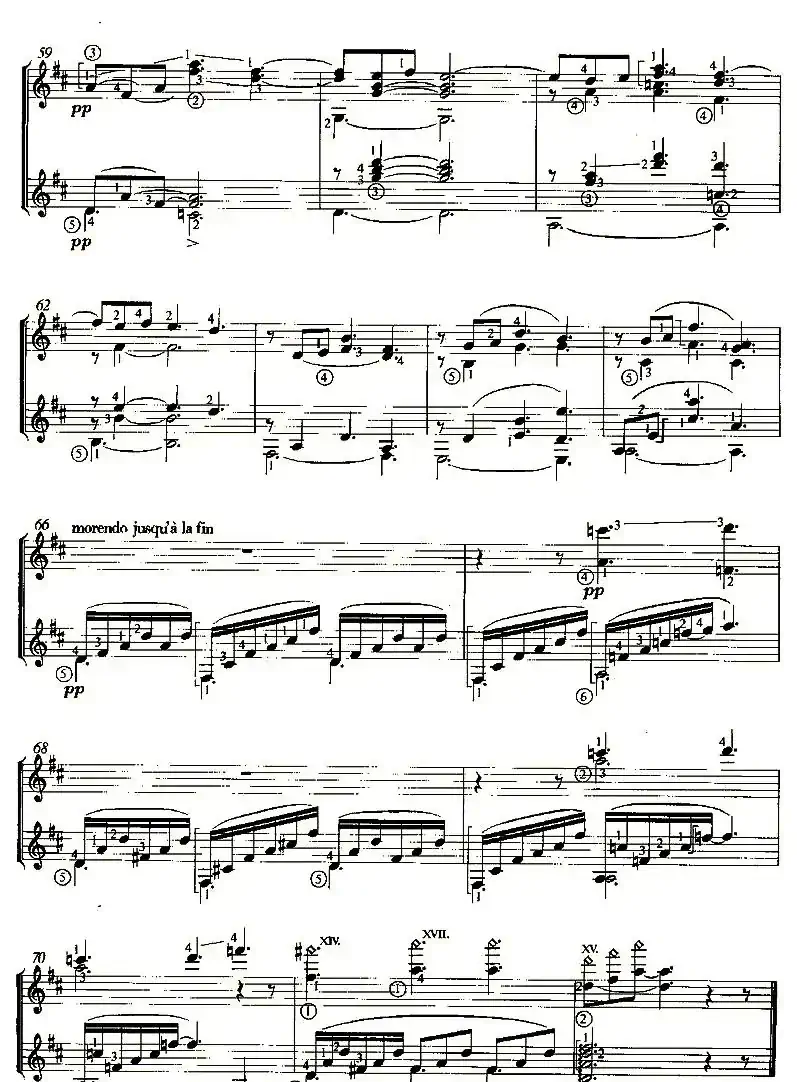 CLAIR DE LUNE（双吉他）