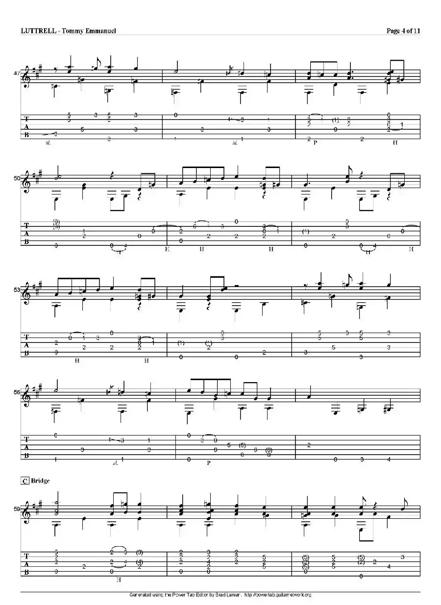 tommy emmanuel：luttrell（指弹吉他）