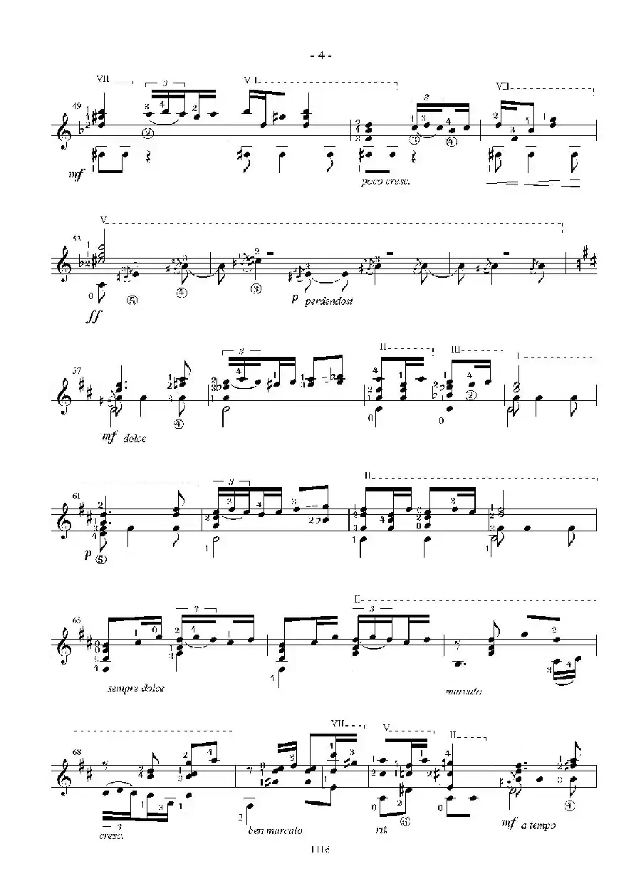 Zambra Granadina（古典吉他）