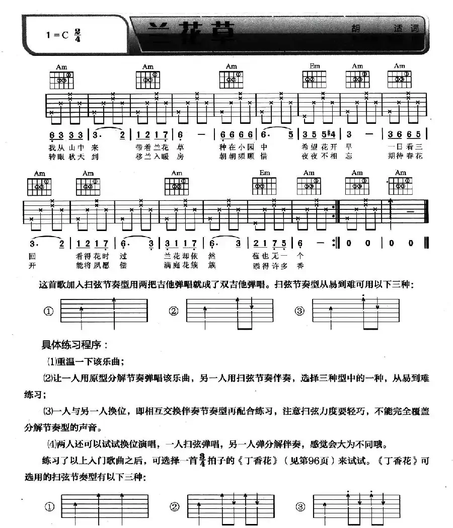 兰花草（7个版本）
