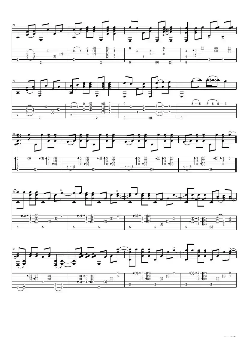 tommy emmanuel：the mystery（指弹吉它）